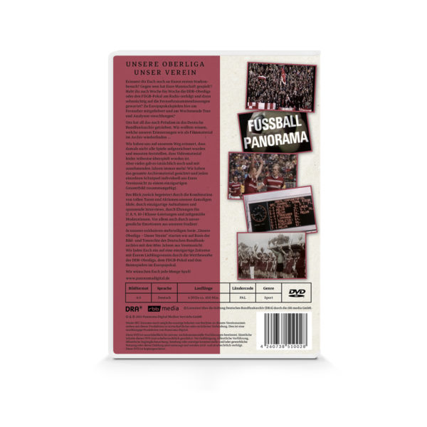 Panorama digital - Unsere Oberliga - Unser Verein - BFC Dynamo - DVD Box - Back
