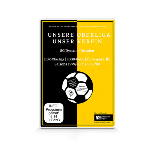 Panorama digital - Unsere Oberliga - Unser Verein - SG Dynamo Dresden - DVD Box - Front