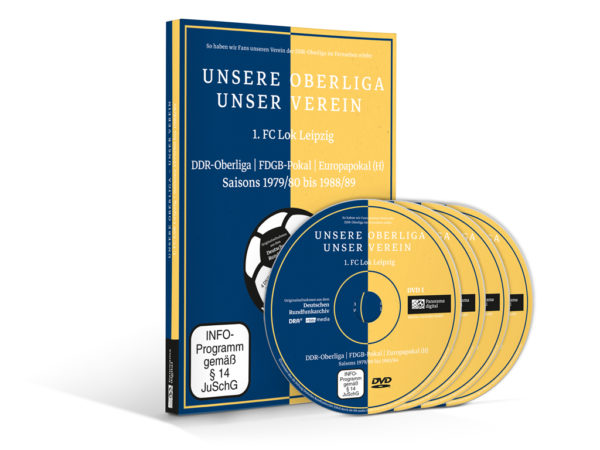 Panorama digital - Unsere Oberliga - Unser Verein - 1. FC Lok Leipzig - DVD Box - DVD - Front