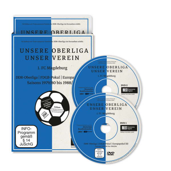 Panorama digital - Unsere Oberliga - Unser Verein - 1. FC Magdeburg - DVD Box - DVD - Front