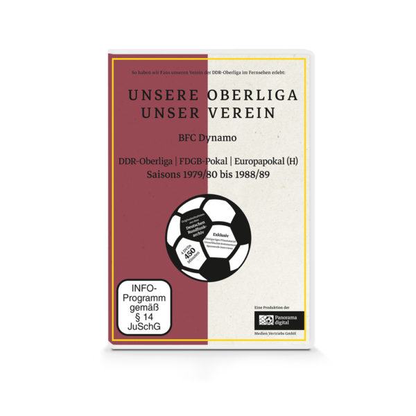 Panorama digital - Unsere Oberliga - Unser Verein - BFC Dynamo - DVD Box - Front