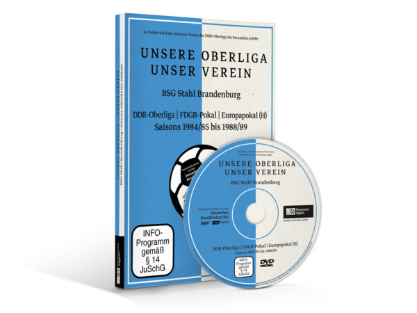 Panorama digital - Unsere Oberliga - Unser Verein - BSG Stahl Brandenburg - DVD Box - DVD - Front