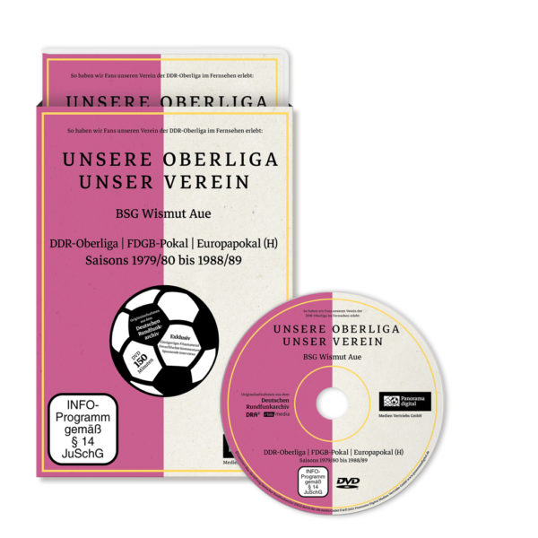 Panorama digital - Unsere Oberliga - Unser Verein - BSG Wismut Aue - DVD Box - DVD - Front