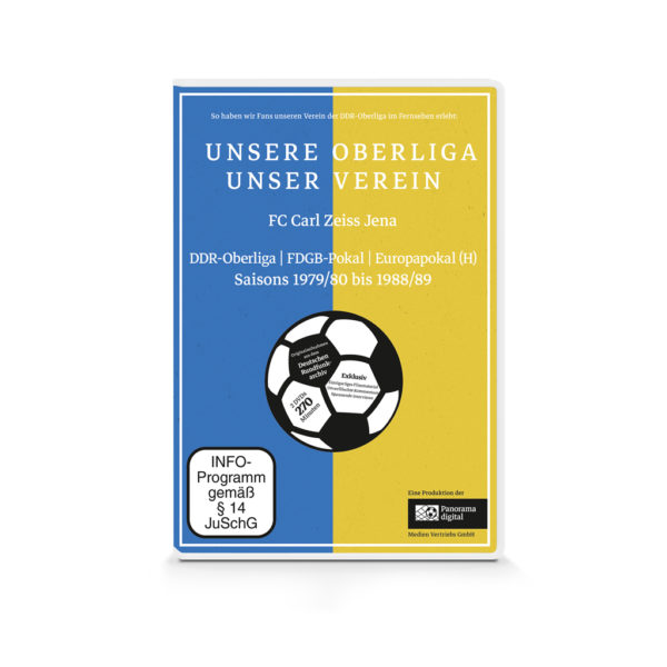 Panorama digital - Unsere Oberliga - Unser Verein - FC Carl Zeiss Jena - DVD Box - Front