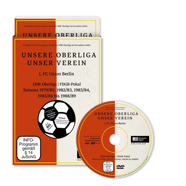 Panorama digital - Unsere Oberliga - Unser Verein - 1. FC Union Berlin - DVD Box - Front liegend