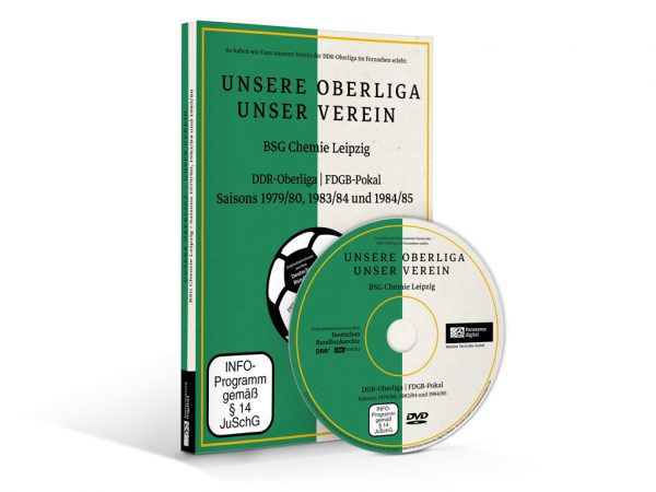 Panorama digital - Unsere Oberliga - Unser Verein - BSG Chemie Leipzig - DVD Box - Front stehend