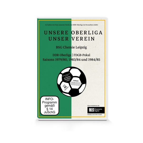 Panorama digital - Unsere Oberliga - Unser Verein - BSG Chemie Leipzig - DVD Box - Front
