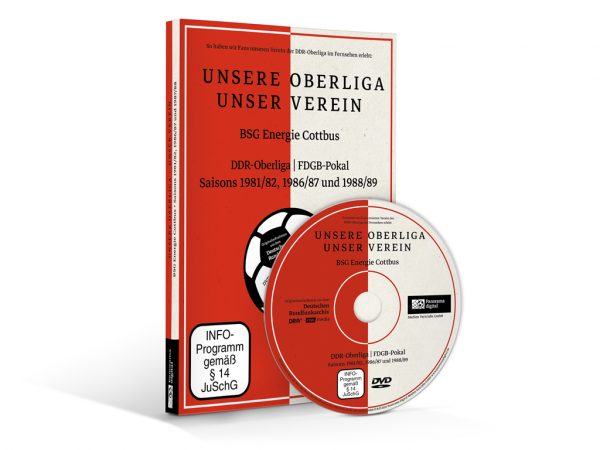 Panorama digital - Unsere Oberliga - Unser Verein - BSG Energie Cottbus - DVD Box - Front stehend