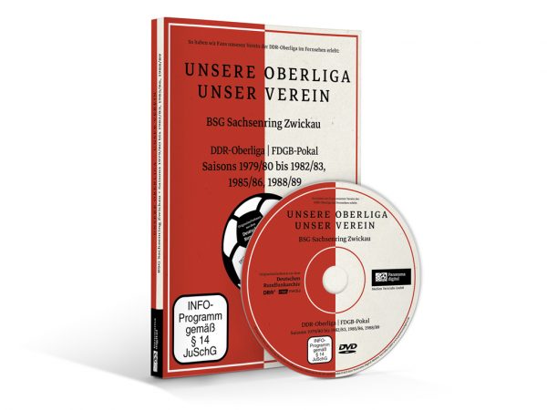 Panorama digital - Unsere Oberliga - Unser Verein - BSG Sachsenring Zwickau - DVD Box - Front stehend