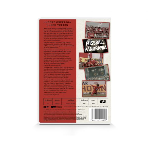 Panorama digital - Unsere Oberliga - Unser Verein - HFC Chemie - DVD Box - Back