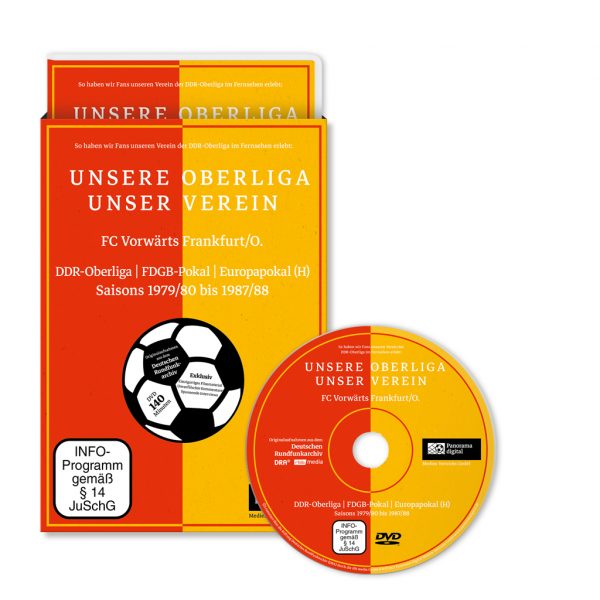 Panorama digital - Unsere Oberliga - Unser Verein - FC Vorwärts Frankfurt/O. - DVD Box - DVD - Front