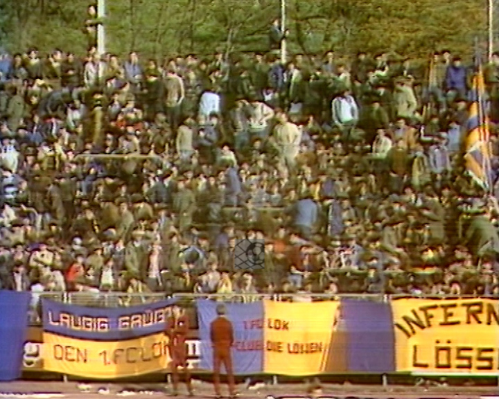 Panorama digital - Unsere Oberliga - Unser Verein - 1.FC Lok Leipzig - Wir als Fans - Unsere Banner und Fahnen - Saison 1984/85