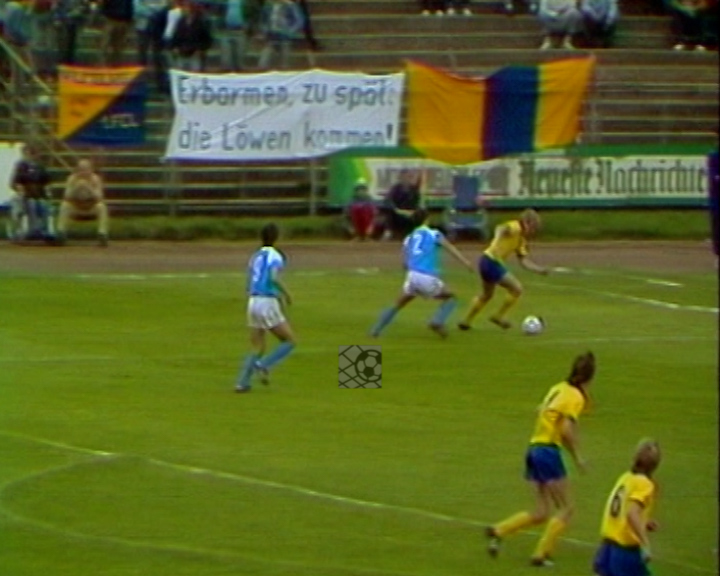 Panorama digital - Unsere Oberliga - Unser Verein - 1.FC Lok Leipzig - Wir als Fans - Unsere Banner und Fahnen - Saison 1987/88