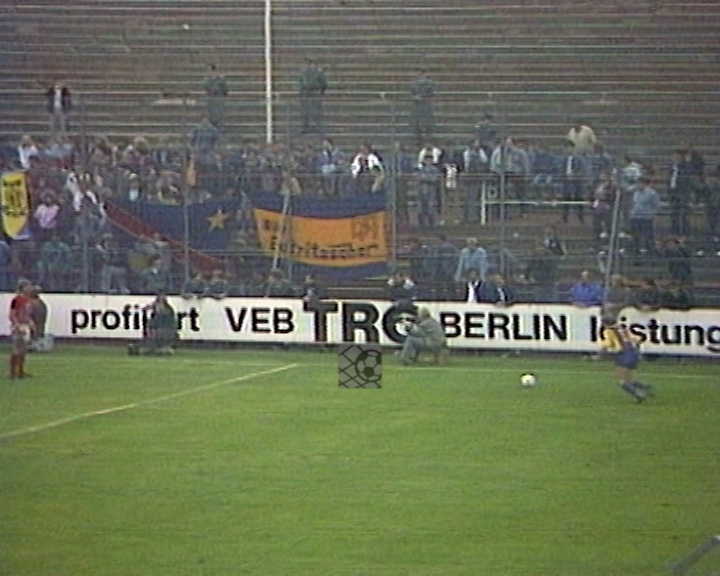 Panorama digital - Unsere Oberliga - Unser Verein - 1.FC Lok Leipzig - Wir als Fans - Unsere Banner und Fahnen - Saison 1987/88 - Wir beim 1.FC Union Berlin