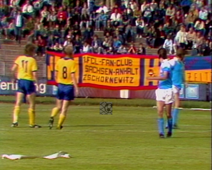 Panorama digital - Unsere Oberliga - Unser Verein - 1.FC Lok Leipzig - Wir als Fans - Unsere Banner und Fahnen - Saison 1987/88