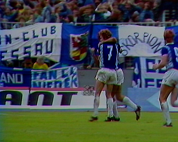 Panorama digital - Unsere Oberliga - Unser Verein - 1.FC Magdeburg - Wir als Fans - Unsere Banner und Fahnen - Saison 1986/87
