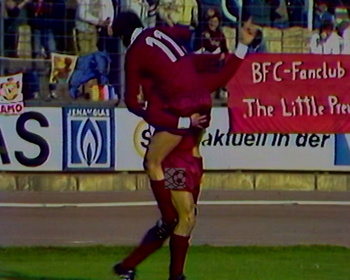 Panorama digital - Unsere Oberliga - Unser Verein - BFC Dynamo - Wir als Fans - Unsere Banner und Fahnen - Saison 1986/87 - Wir beim FC Carl Zeiss Jena