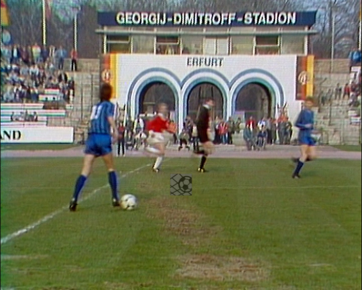 Panorama digital - Unsere Oberliga - Unser Verein - FC Rot Weiß Erfurt - Unsere Stadien - Georgij-Dimitroff-Stadion - Saison 1987/88