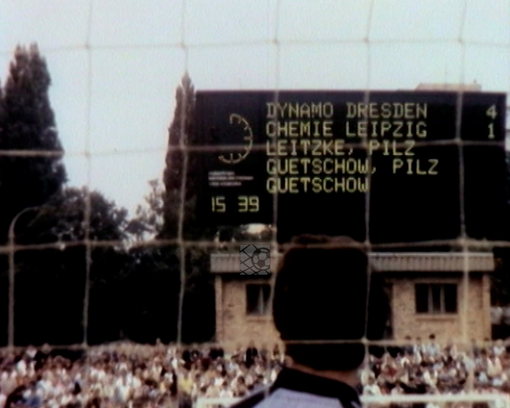 Panorama digital - Unsere Oberliga - Unser Verein - SG Dynamo Dresden - Unsere Stadien - Dynamo-Stadion - Saison 1985/86 - Anzeigetafel