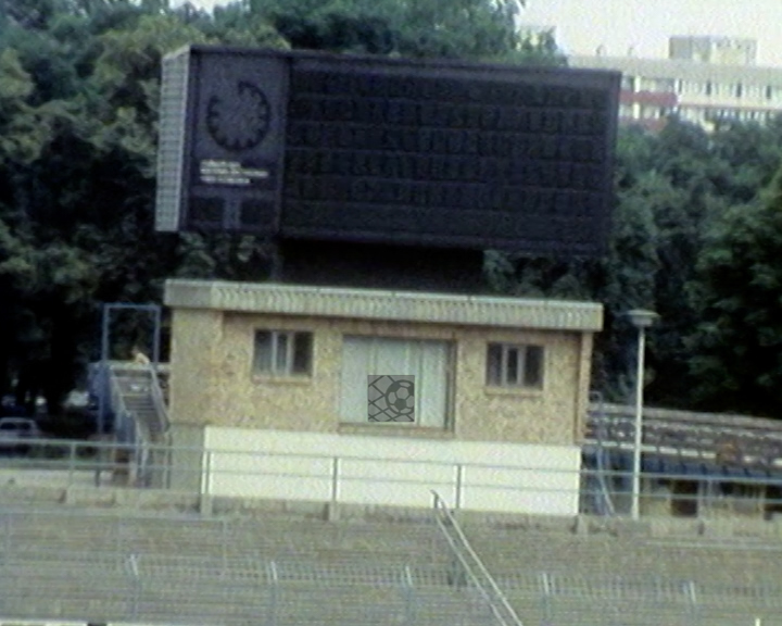 Panorama digital - Unsere Oberliga - Unser Verein - SG Dynamo Dresden - Unsere Stadien - Dynamo-Stadion - Saison 1987/88 - Anzeigetafel