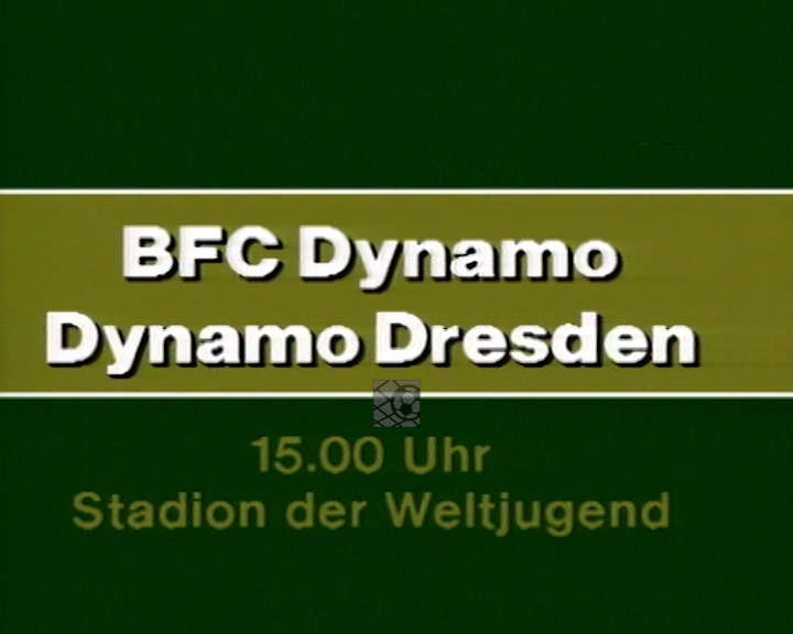 Panorama digital - Unsere Oberliga - Unser Verein - Unsere Analysetafeln - BFC Dynamo-Dynamo Dresden 15.00 Uhr-Stadion der Weltjugend