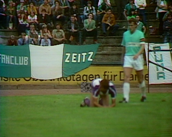 Panorama digital - Unsere Oberliga - Unser Verein - BSG Chemie Leipzig - Wir als Fans - Unsere Banner und Fahnen - Saison 1983/84 - Wir bei der BSG Wismut Aue