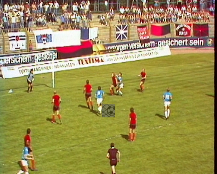 Panorama digital - Unsere Oberliga - Unser Verein - BSG Stahl Riesa - Wir als Fans - Unsere Banner und Fahnen - Saison 1987/88 - Wir beim FC Karl Marx Stadt