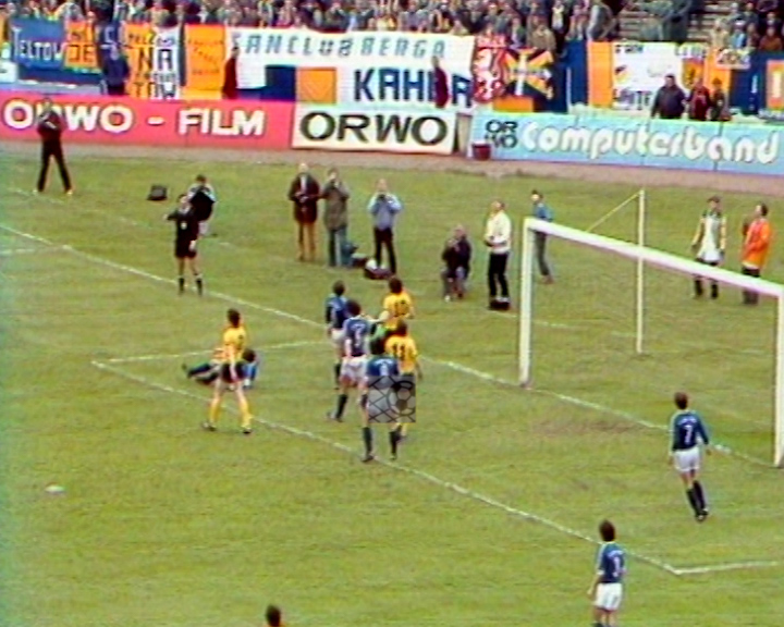 Panorama digital - Unsere Oberliga - Unser Verein - FC Carl Zeiss Jena - Wir als Fans - Unsere Banner und Fahnen - Saison 1983/84 - Wir bei der SG Dynamo Dresden
