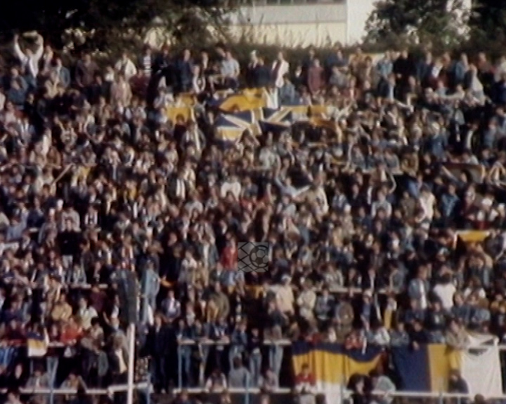 Panorama digital - Unsere Oberliga - Unser Verein - FC Carl Zeiss Jena - Wir als Fans - Unsere Banner und Fahnen - Saison 1985/86 - Wir bei der BSG Wismut Gera