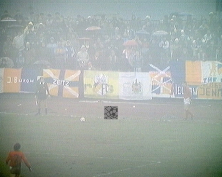 Panorama digital - Unsere Oberliga - Unser Verein - FC Carl Zeiss Jena - Wir als Fans - Unsere Banner und Fahnen - Saison 1986/87 - Wir bei der BSG Stahl Riesa