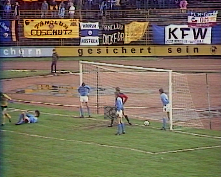 Panorama digital - Unsere Oberliga - Unser Verein - FC Hansa Rostock - Wir als Fans - Unsere Banner und Fahnen - Saison 1984/85