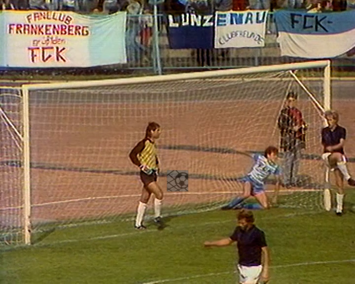 Panorama digital - Unsere Oberliga - Unser Verein - FC Karl Marx Stadt - Wir als Fans - Unsere Banner und Fahnen - Saison 1988/89 - Wir bei der BSG Stahl Brandenburg