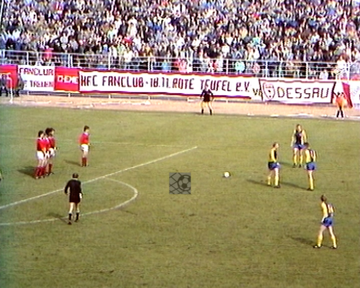 Panorama digital - Unsere Oberliga - Unser Verein - HFC Chemie - Wir als Fans - Unsere Banner und Fahnen - Saison 1987/88